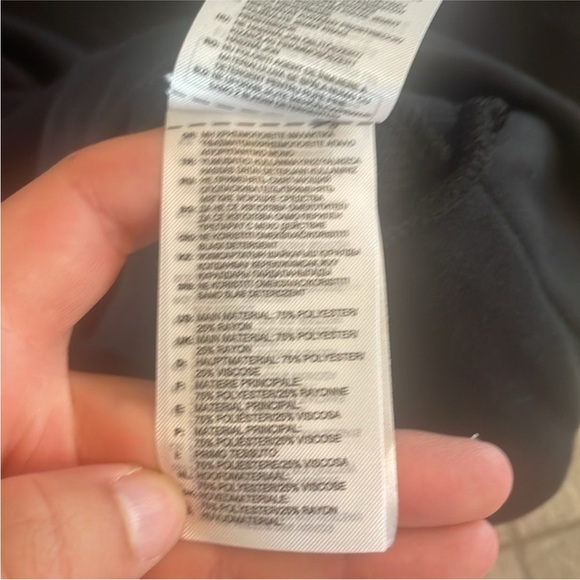 Adidas 3-Stripe Black and White Crewneck Sweatshirt Size Medium. - Picture 5 of 6